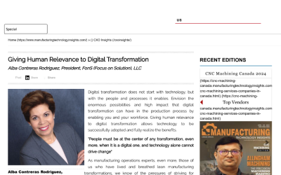 Giving Human Relevance to Digital Transformation